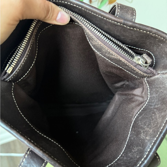 Vintage Coach Brown Hampton Lunch Tote - Picture 8 of 11